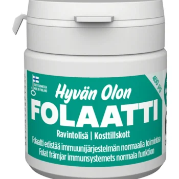 Hyvän Olon Terveysravinteet Ja -valmisteet^Folaatti 400u00b5g 60 Kpl