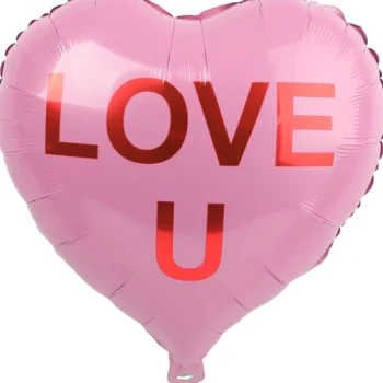 Sesonkikoristeet-Foliopallo 6 Kpl Sydän