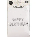 Let's Party Foliopallot-Foliopallobanneri Happy Birthday Hopea