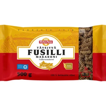 Myllyn Paras Pastat^Fusilli Makaroni 500 G Täysjyvä