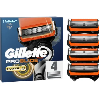Gillette Parranajo^Fusion5 ProGlide Power -Vaihtoterät, 4 Kplu00a0