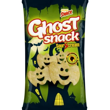 Golden Snack Sipsit^Ghost Snack 70 G Halloween Sour Cream