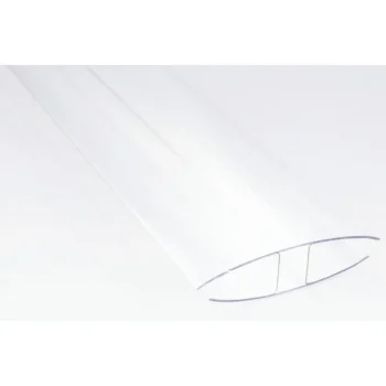 Keraplast Pihan Rakennusmateriaalit-H-profiililista , 16 Mm PC-muovi Kirkas 3,5 M