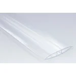 Keraplast Pihan Rakennusmateriaalit-H-profiililista , 6 Mm PC-muovi Kirkas 3,5 M