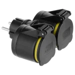 Energy+ Jatkojohdot-Haaroitin, 2 Pistorasiaa