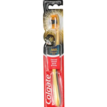Colgate Suunhoitotuotteet Ja Tarvikkeet^Hammasharja 360 Charcoal Gold Soft