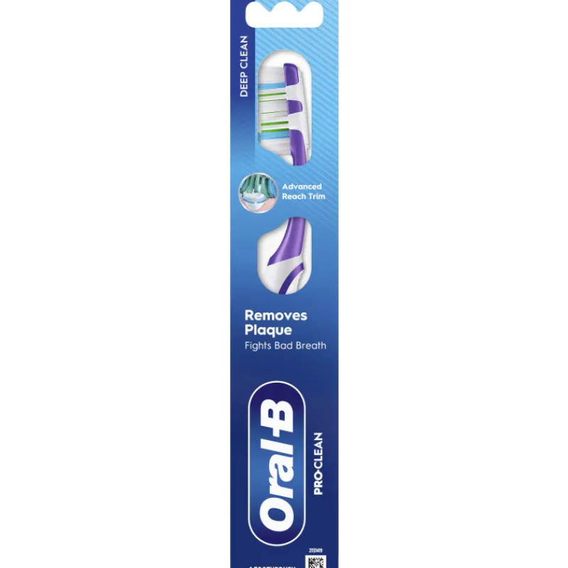 hammasharja-oral-b-pro-clean-m-LVmgOpwn-0.webp Oral B Suunhoitotuotteet Ja Tarvikkeet^Hammasharja Oral-B Pro-Clean Medium
