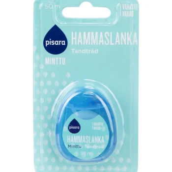 Pisara Suunhoitotuotteet Ja Tarvikkeet^Hammaslanka 50 M Vahattu Minttu