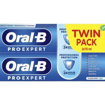 Oral B Suunhoitotuotteet Ja Tarvikkeet^Hammastahna Oral-B 2 X 75 Ml Pro-Expert Professional Protection