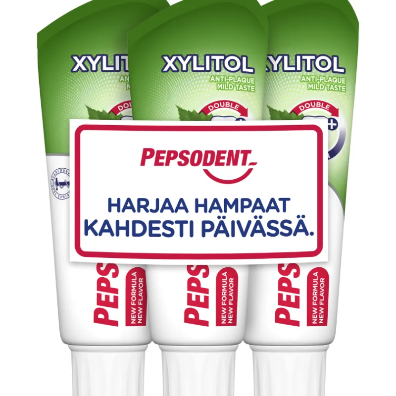 hammastahna-pepsodent-3-x-75-m-CWMiQxmo-0.webp Pepsodent Suunhoitotuotteet Ja Tarvikkeet-Hammastahna 3 X 75 Ml Xylitol