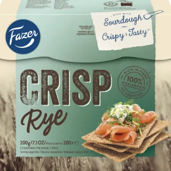 Fazer Näkkileivät Ja Hapankorput^Hapankorppu 200 G Crisp Rye