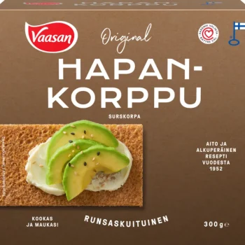 Vaasan Näkkileivät Ja Hapankorput^Hapankorppu 300 G