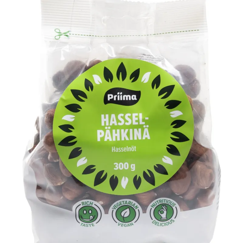 hasselphkin-priima-300-g-rfsGFKBt-0.webp Priima Pähkinät Ja Kuivatut Hedelmät^Hasselpähkinä 300 G