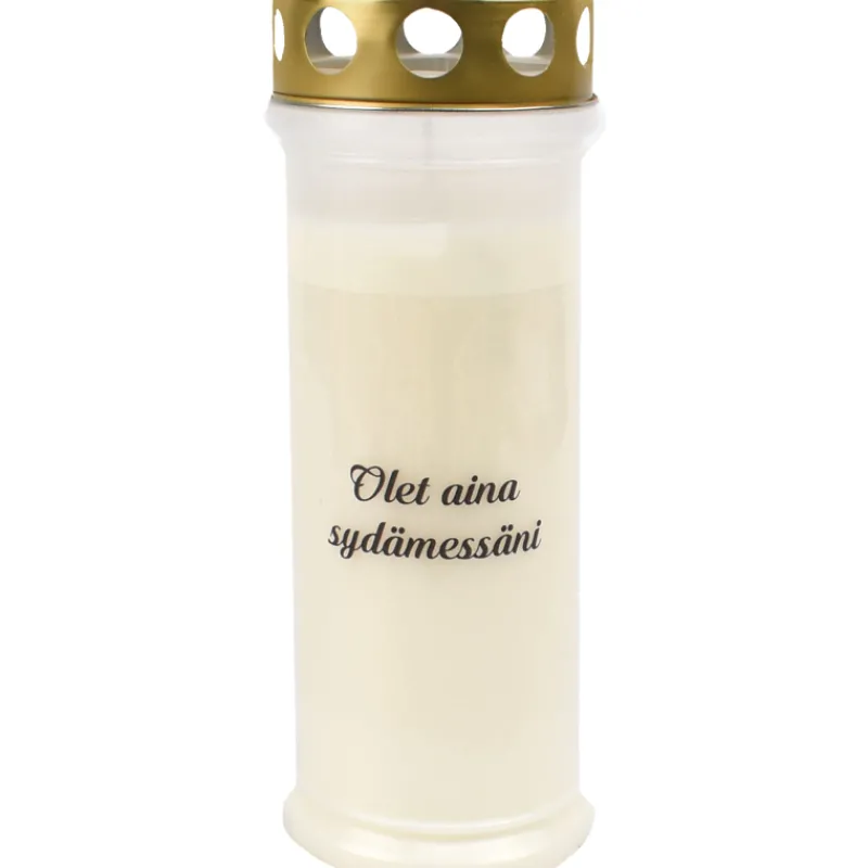 hautakynttil-kotikulta-168h-te-ZkpYcXdd-0.webp Kotikulta Kynttilänjalat Ja Kynttilät-Hautakynttilä 168h Tekstillä