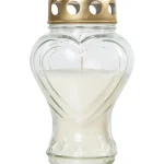 Kotikulta Kynttilänjalat Ja Kynttilät-Hautakynttilä Sydän