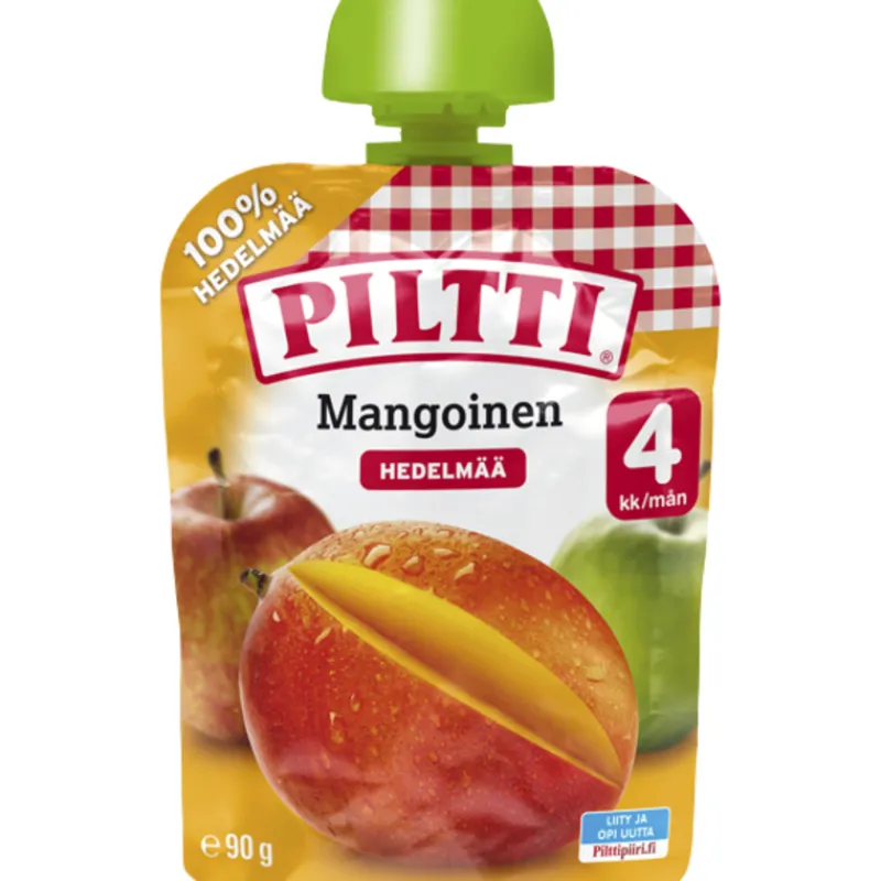 hedelmsose-piltti-90-g-mangoin-UjKZImLC-0.webp Piltti Lastenruoka-ateriat Ja Välipalat^Hedelmäsose 90 G Mangoinen 4 Kk