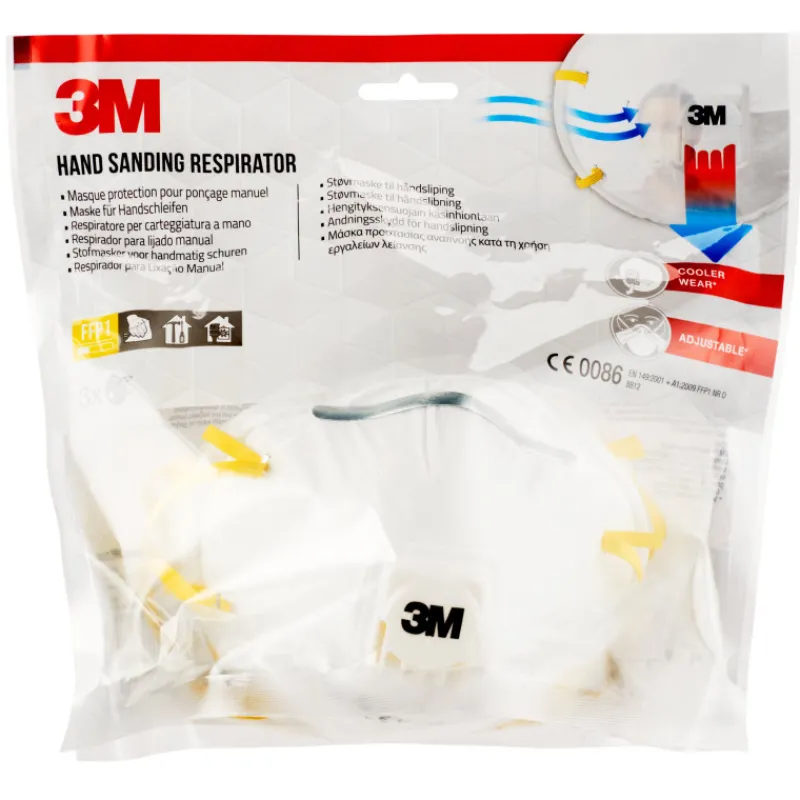 hengityksensuojain-ksinhiontaa-tympvTob-0.webp 3m Henkilösuojaimet-Hengityksensuojain Käsinhiontaan 8812, FFP1, Venttiilillä, 3 Kpl