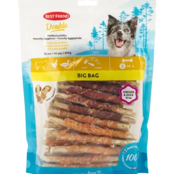 Best Friend Koiranruoka^Herkkuluutikku 40 Kpl 390 G Kana & Ankka