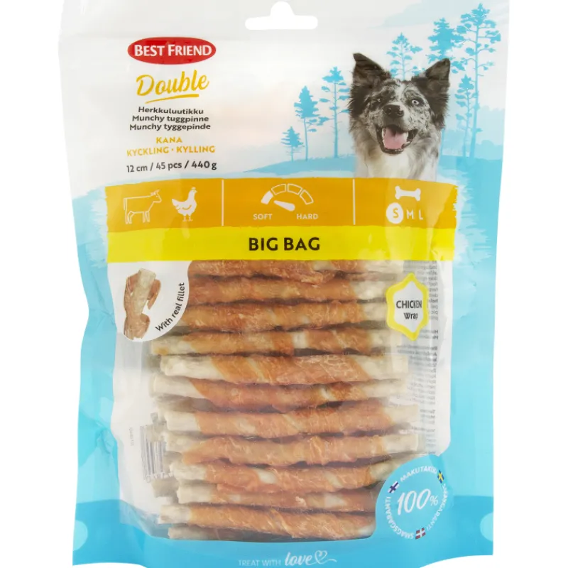 herkkuluutikku-best-friend-45-fknvVQug-0.webp Best Friend Koiranruoka^Herkkuluutikku 45 Kpl 440 G Double Kana