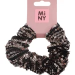 Miny Hiuskoristeet Ja Hiustenhoitovälineet^Hiusdonitsi Musta Paljetit