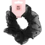 Miny Hiuskoristeet Ja Hiustenhoitovälineet^Hiusdonitsi Organza Sydän Musta