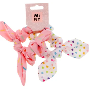 Miny Hiuskoristeet Ja Hiustenhoitovälineet^Hiusdonitsi Rusetti 2 Kpl/pkt, Sydän/hile