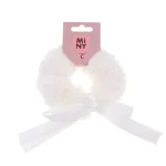 Miny Hiuskoristeet Ja Hiustenhoitovälineet^Hiusdonitsi Rusetti Valkoinen