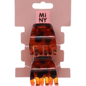 Miny Hiuskoristeet Ja Hiustenhoitovälineet^Hiusklipsi 2 Kpl Ruskea