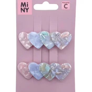 Miny Hiuskoristeet Ja Hiustenhoitovälineet^Hiusklipsi 2 Kpl Sydämet