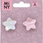 Miny Hiuskoristeet Ja Hiustenhoitovälineet^Hiusklipsi 2 Kpl Tähti