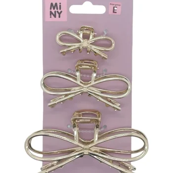 Miny Hiuskoristeet Ja Hiustenhoitovälineet^Hiusklipsi 3 Kpl Rusetti