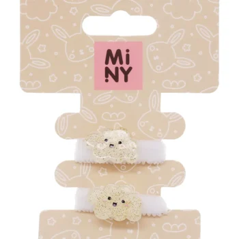 Miny Hiuskoristeet Ja Hiustenhoitovälineet^Hiuslenkki   2 Kpl Pilvi