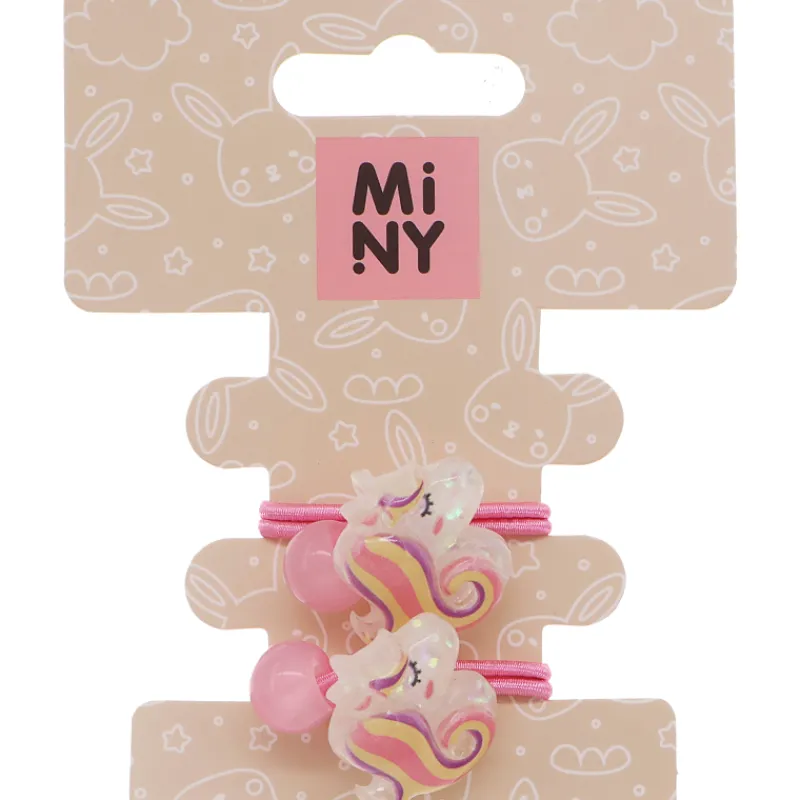 hiuslenkki-miny-2-kpl-yksisarv-AkiLvyzy-0.webp Miny Hiuskoristeet Ja Hiustenhoitovälineet^Hiuslenkki 2 Kpl Yksisarvinen, Vaaleanpunainen