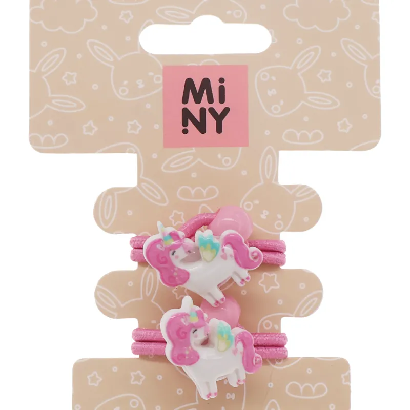 hiuslenkki-miny-2-kpl-yksisarv-psfDnpiC-0.webp Miny Hiuskoristeet Ja Hiustenhoitovälineet^Hiuslenkki 2 Kpl Yksisarvinen, Vaaleanpunainen