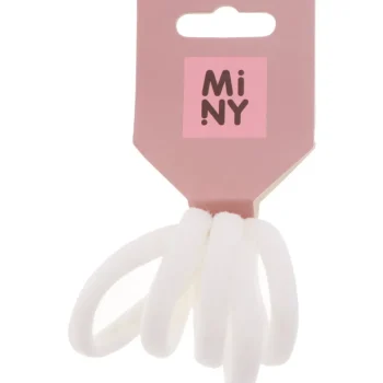 Miny Hiuskoristeet Ja Hiustenhoitovälineet^Hiuslenkki 5 Kpl Valkoinen