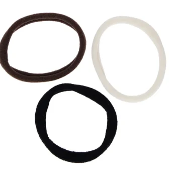 Miny Hiuskoristeet Ja Hiustenhoitovälineet-Hiuslenkki Beige, Ruskea, Musta 8 Kpl/pkt