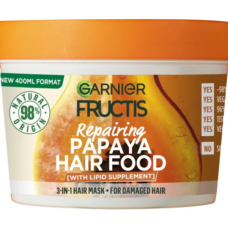 hiusnaamio-garnier-fructis-400-hbcrFDaY-0.webp Garnier Fructis Shampoot Ja Hoitoaineet^Hiusnaamio 400 Ml Hair Food Papaya