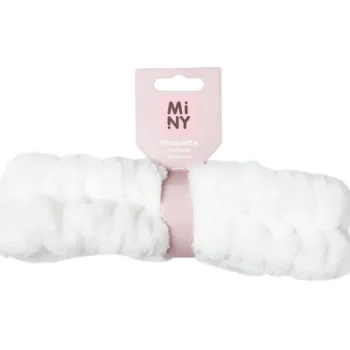 Miny Meikkaustarvikkeet^Hiuspanta Valkoinen