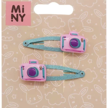 Miny Hiuskoristeet Ja Hiustenhoitovälineet^Hiuspinni 2 Kpl Kamera