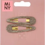 Miny Hiuskoristeet Ja Hiustenhoitovälineet^Hiuspinni 2 Kpl Kulta