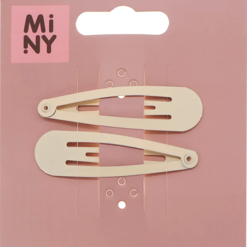 hiuspinni-miny-2-kpl-valkoinen-NLVaQMtn-0.webp Miny Hiuskoristeet Ja Hiustenhoitovälineet^Hiuspinni 2 Kpl Valkoinen