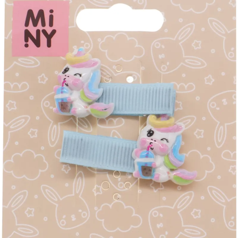 hiuspinni-miny-2-kpl-yksisarvi-YwsCXmqe-0.webp Miny Hiuskoristeet Ja Hiustenhoitovälineet^Hiuspinni 2 Kpl Yksisarvinen, Vaaleansininen