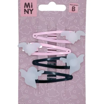 Miny Hiuskoristeet Ja Hiustenhoitovälineet^Hiuspinni 4 Kpl Halloween Pimeässä Hohtava