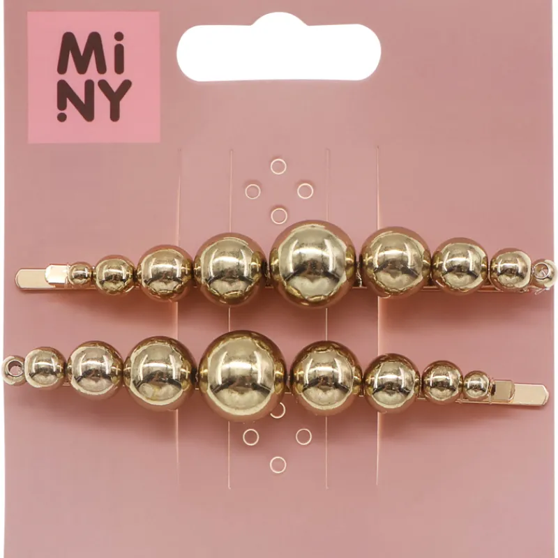 hiuspinnit-miny-kullanvrinen-iXArzmGO-0.webp Miny Hiuskoristeet Ja Hiustenhoitovälineet^Hiuspinnit Kullanvärinen