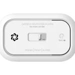 Safemate Kodin Varoittimet Ja Turvalaitteet-Häkävaroitin Digitaalisella Näytöllä Ja Vaimennustoiminnolla