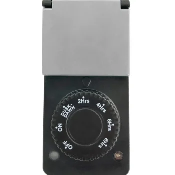 Harju Sähkömittarit Ja Kytkimet-Hämäräkytkin Pistorasiaan IP44