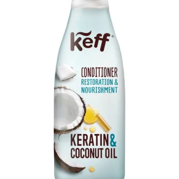Keff Shampoot Ja Hoitoaineet^Hoitoaine 500 Ml Keratin & Coconut Oil