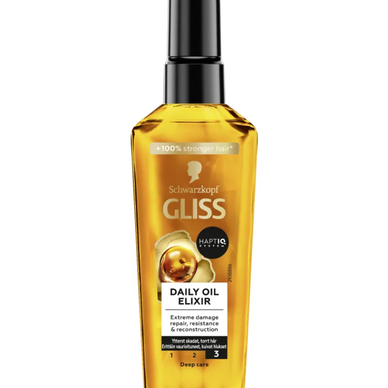 hoitoljy-schwarzkopf-gliss-75-QgwAhUjD-0.webp Schwarzkopf Gliss Shampoot Ja Hoitoaineet^Hoitoöljy 75 Ml Daily Oil Elixir