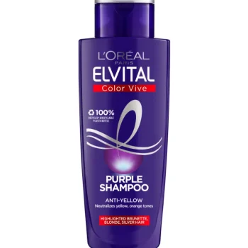 Loreal Elvital Shampoot Ja Hoitoaineet^Hopeashampoo 200 Ml Color Vive Purple