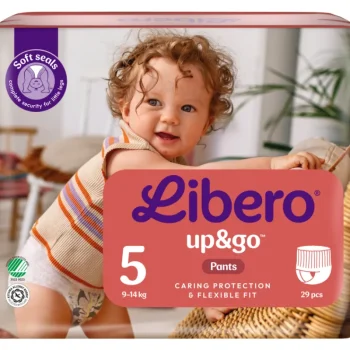 Libero Vaipat Ja Puhdistuspyyhkeet^Housuvaippa 29 Kpl Up&Go 5, 9-14 Kg